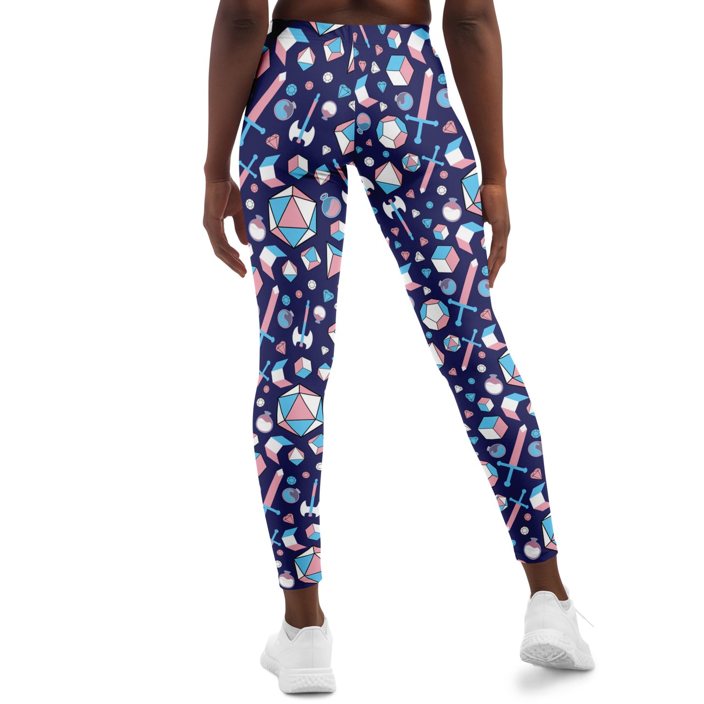 Trans Adventure Blue Leggings