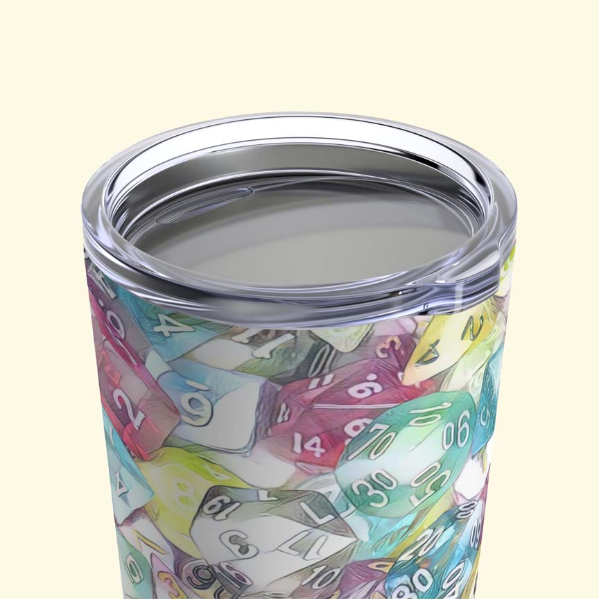 Pastel Dice Tumbler 20oz