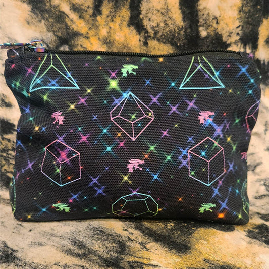 Rainbow Starry Night of Dice Pouch