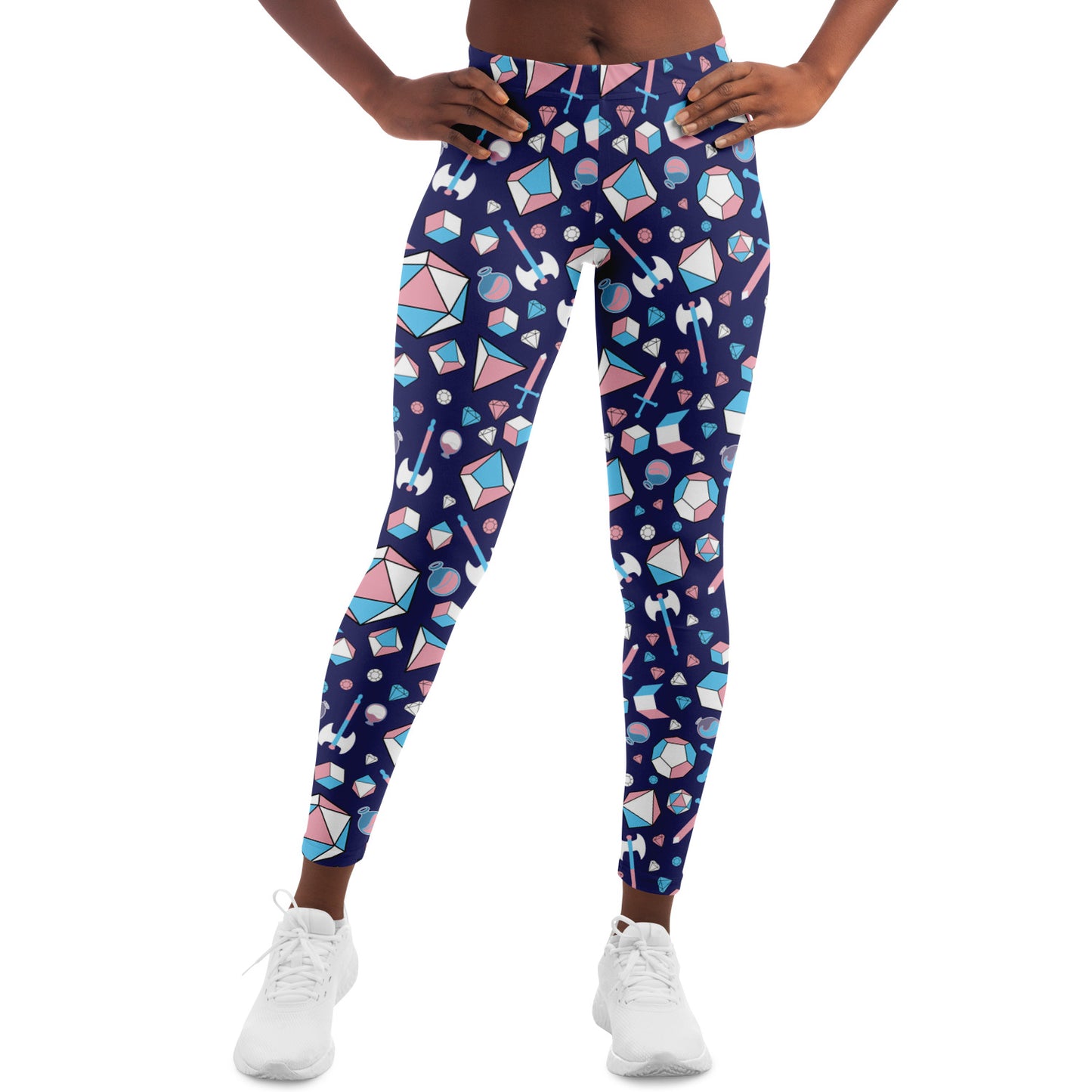 Trans Adventure Blue Leggings