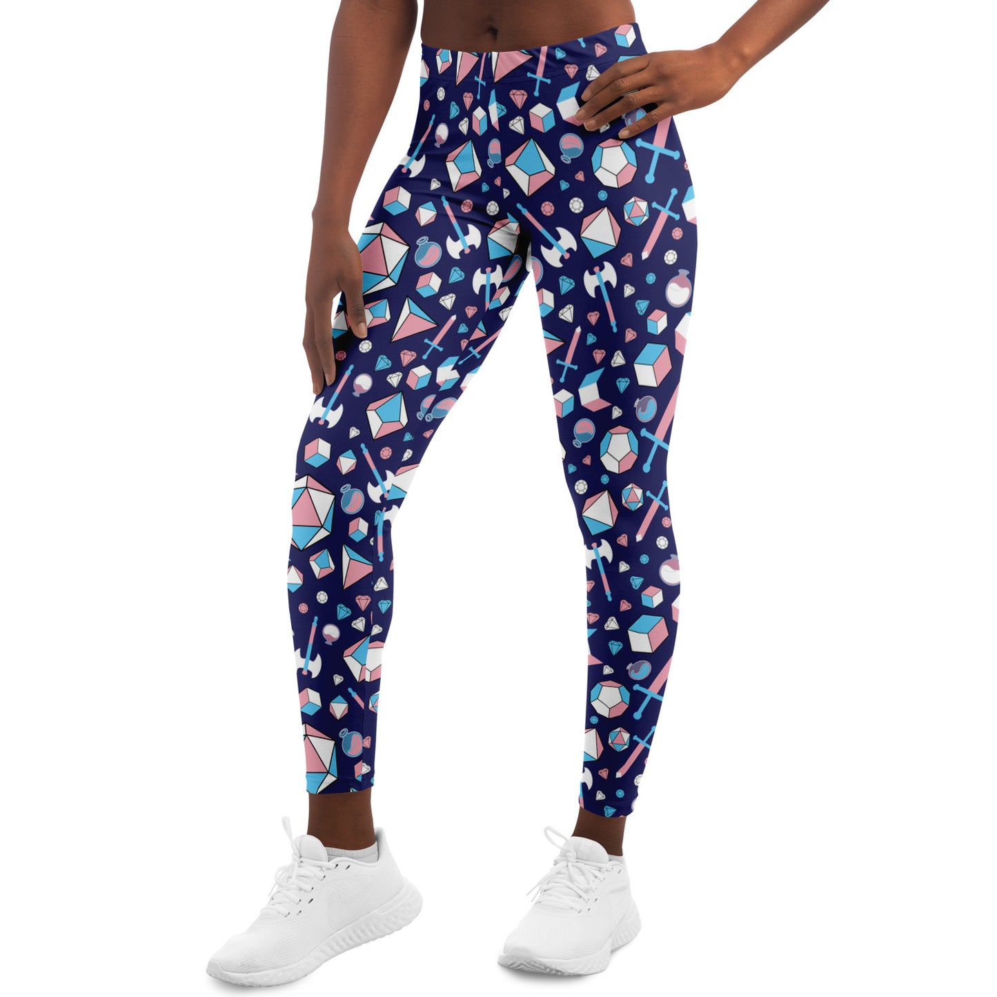 Trans Adventure Blue Leggings