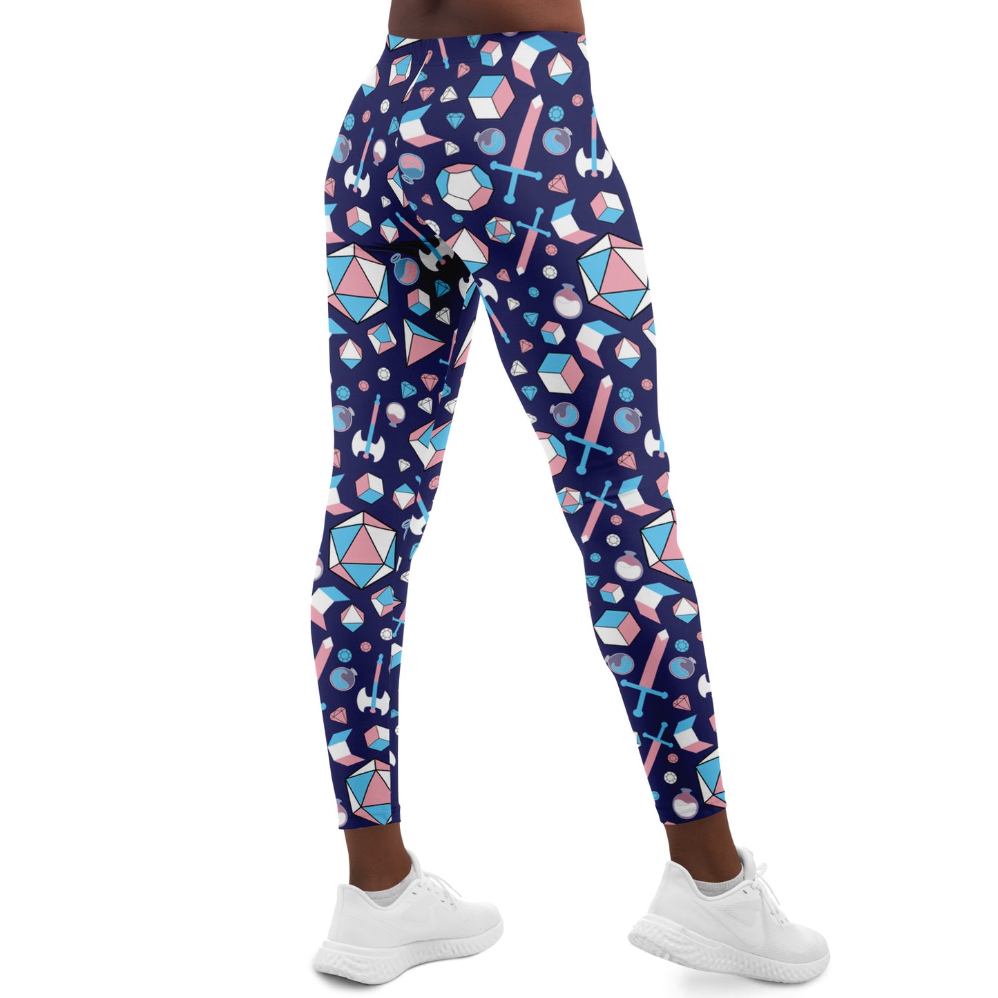 Trans Adventure Blue Leggings