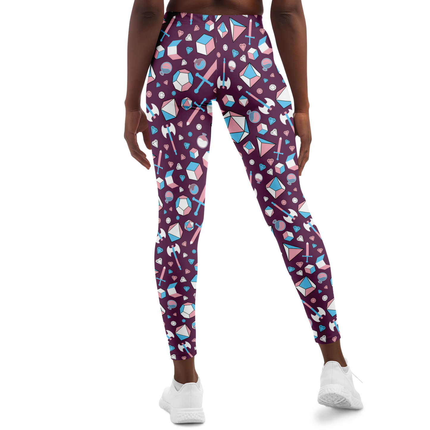 Trans Adventure Purple Leggings