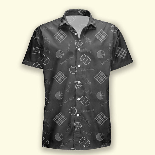 Old School Math Hawaiian Shirt