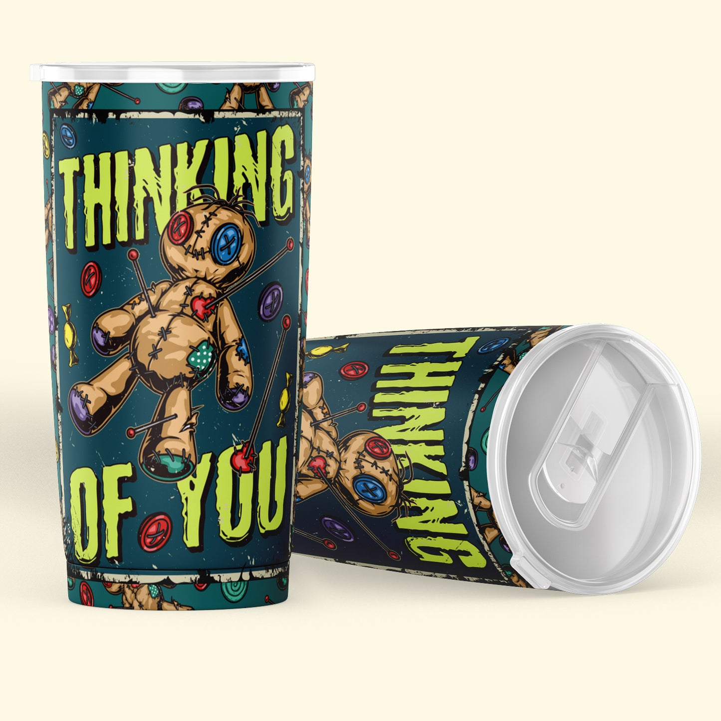 VooDoo Doll Tumbler 20oz