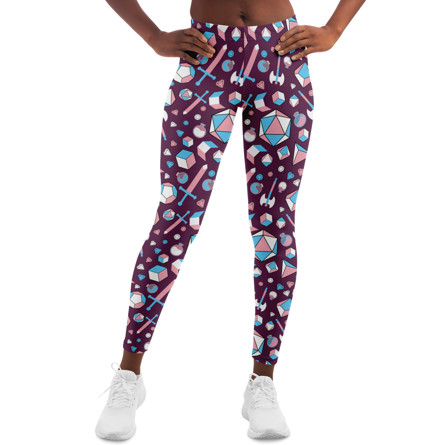 Trans Adventure Purple Leggings