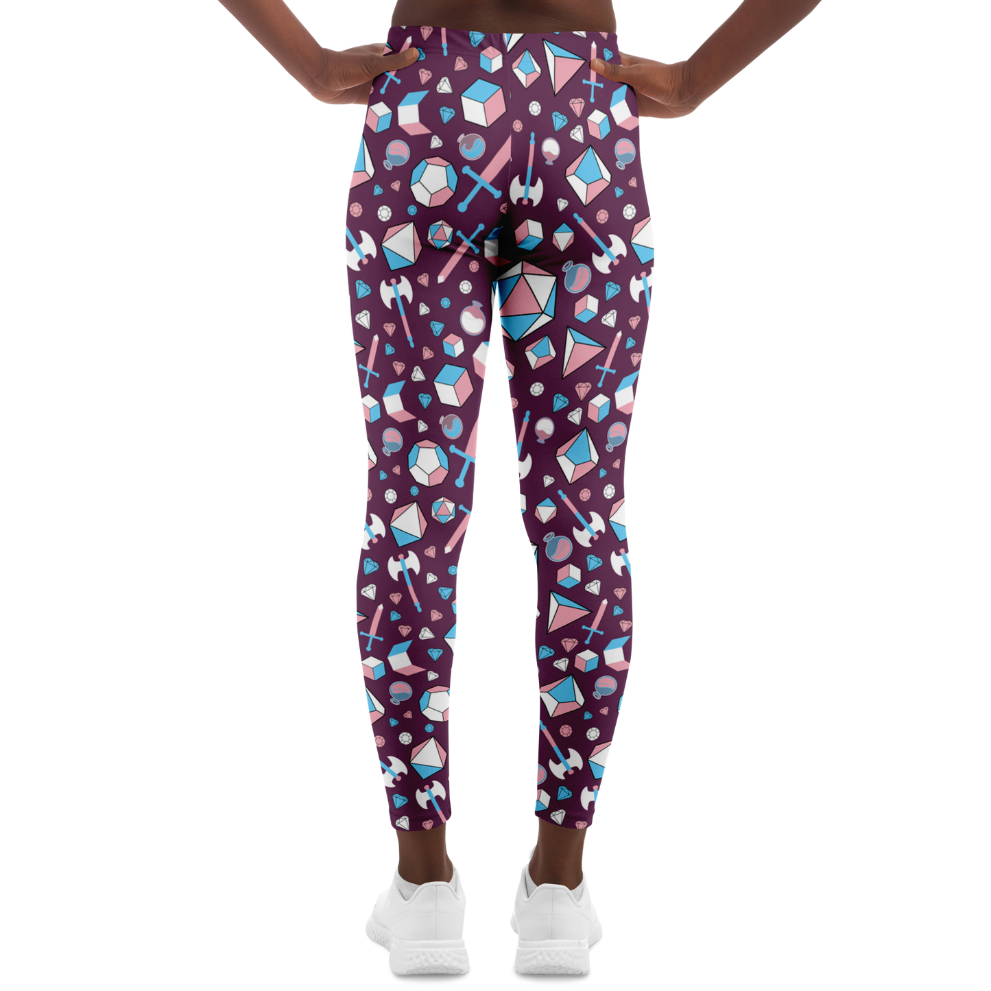 Trans Adventure Purple Leggings