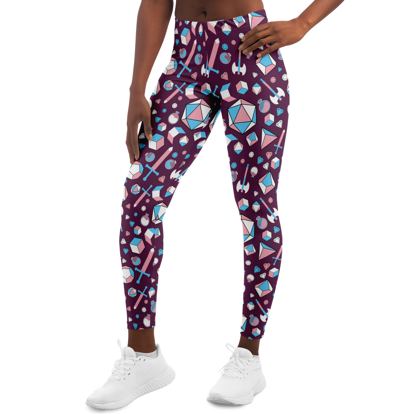 Trans Adventure Purple Leggings
