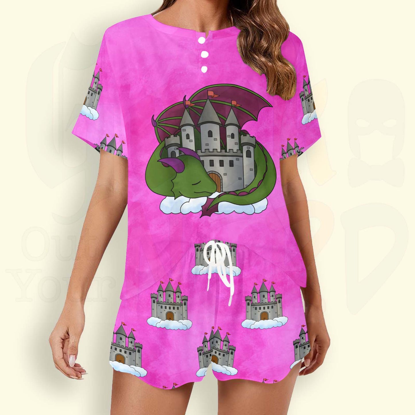 Sleeping Dragon Protector Pajama Set