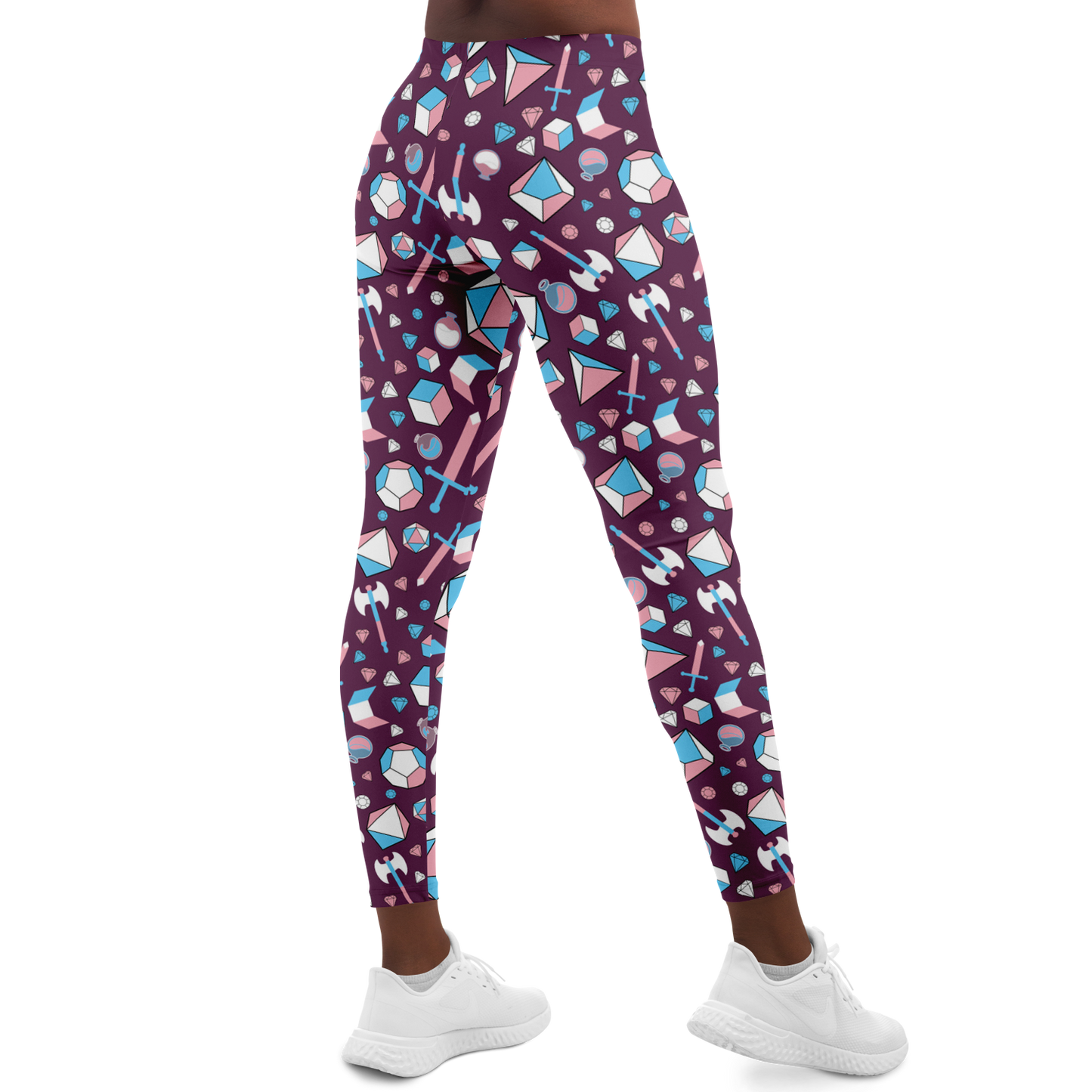 Trans Adventure Purple Leggings