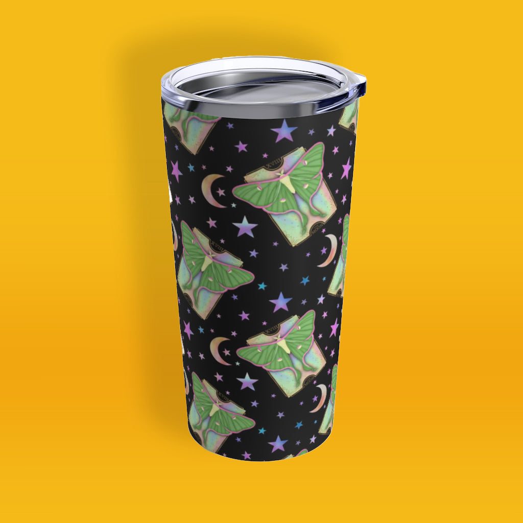 Mystical Luna Moth Tumbler 20oz