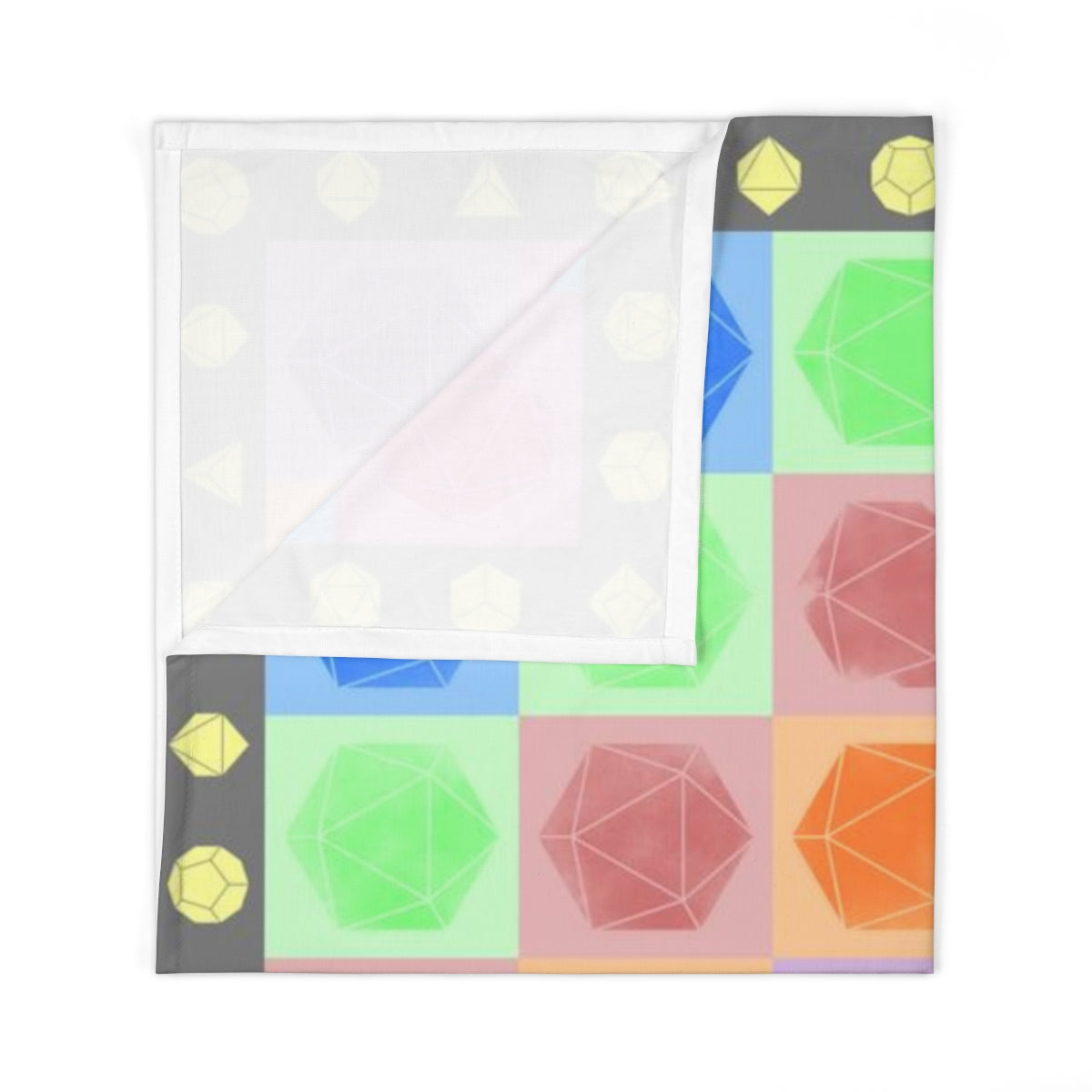 Pastel Grunge Swaddle Blanket