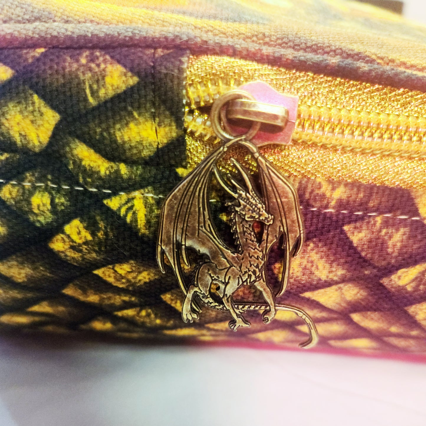 Golden Dragon Crossbody Bag