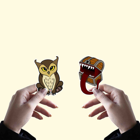 D&D Monsters Vinyl Stickers