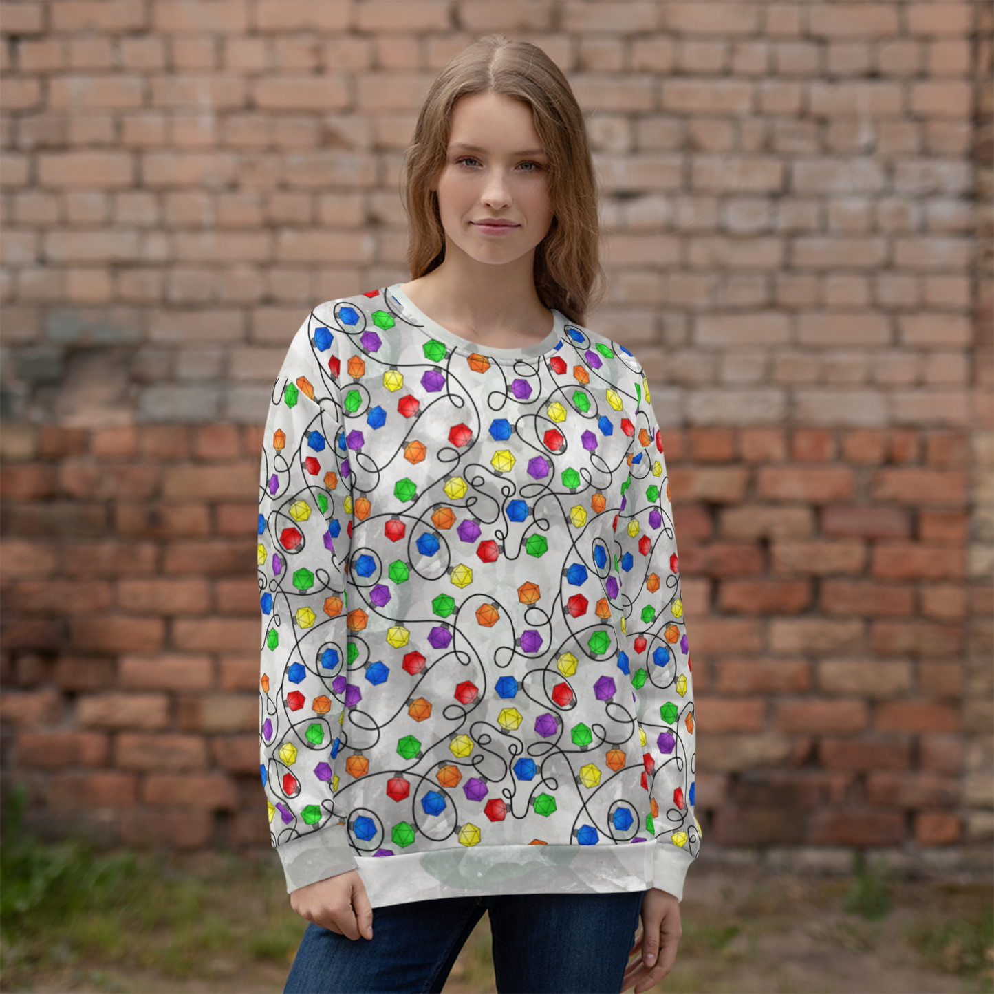 Critmas Lights Unisex Sweatshirt