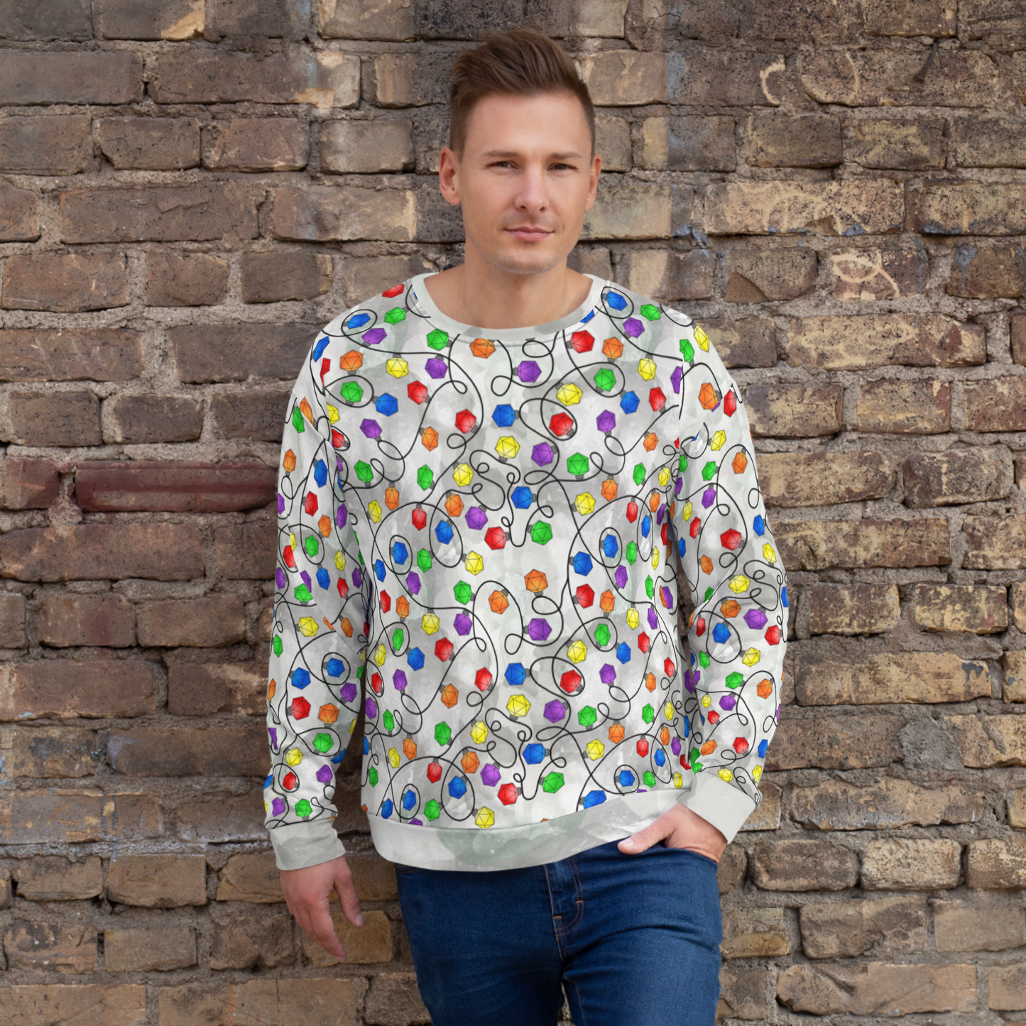 Critmas Lights Unisex Sweatshirt