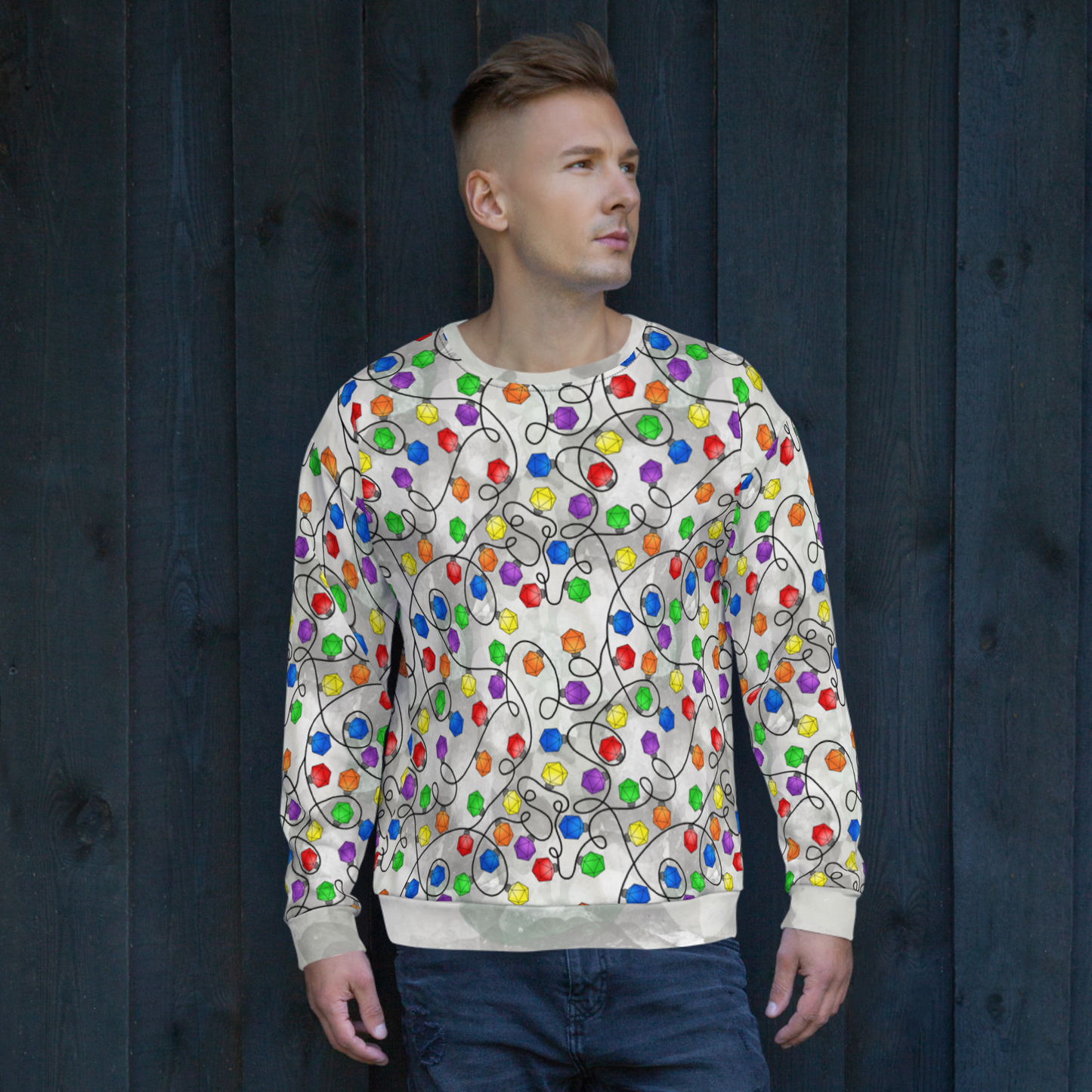 Critmas Lights Unisex Sweatshirt