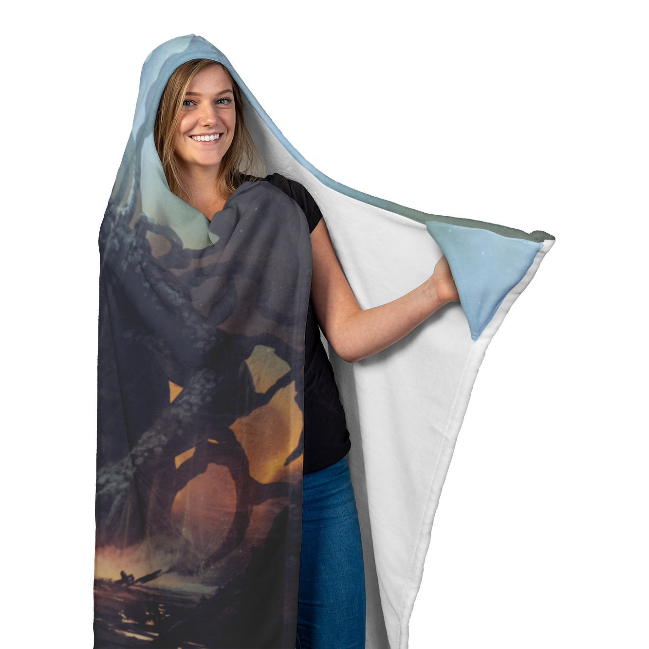 Cthulhu's Revenge Hooded Blanket
