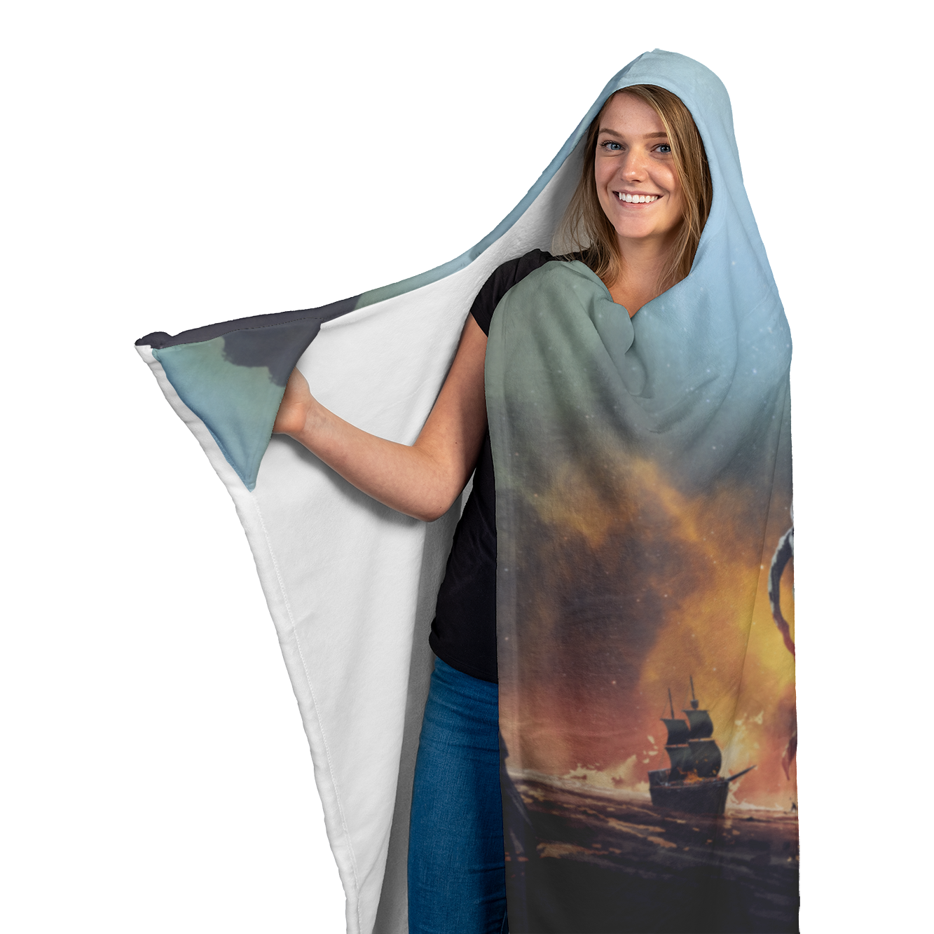 Cthulhu's Revenge Hooded Blanket