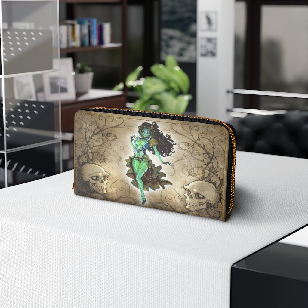 Steampunk Zombie Wallet
