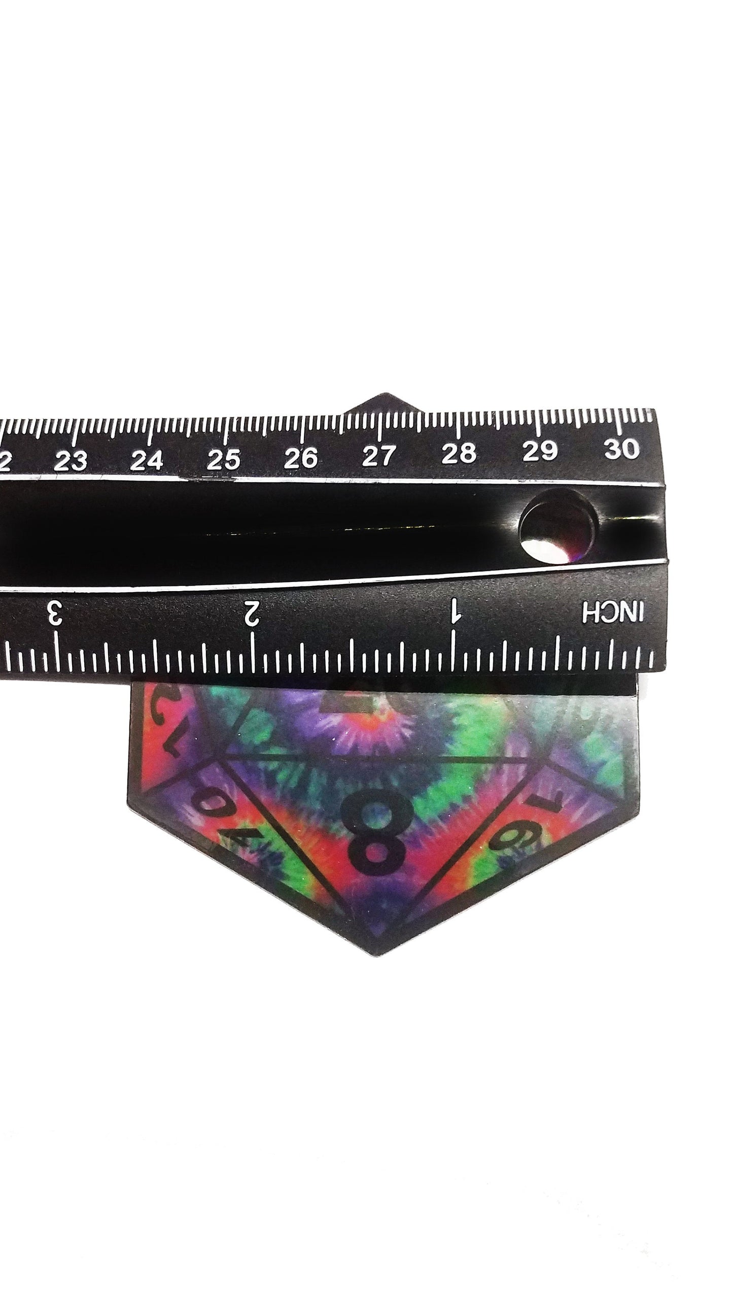 D20 Holographic Tie Dye Vinyl Sticker