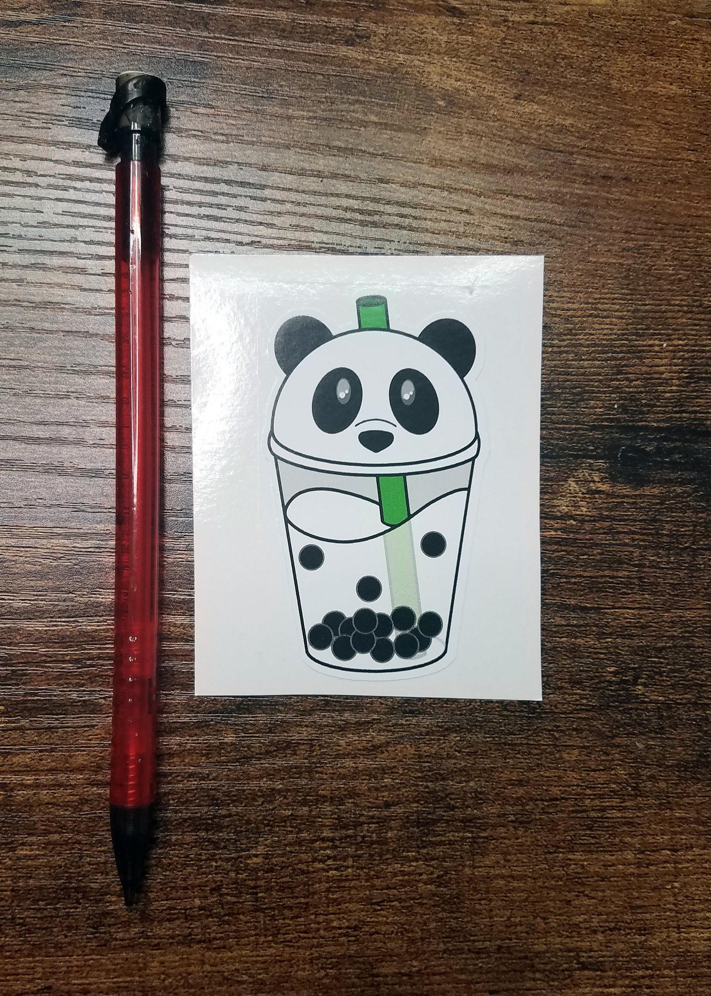 Kawaii Boba Animal Vinyl Sticker Decal