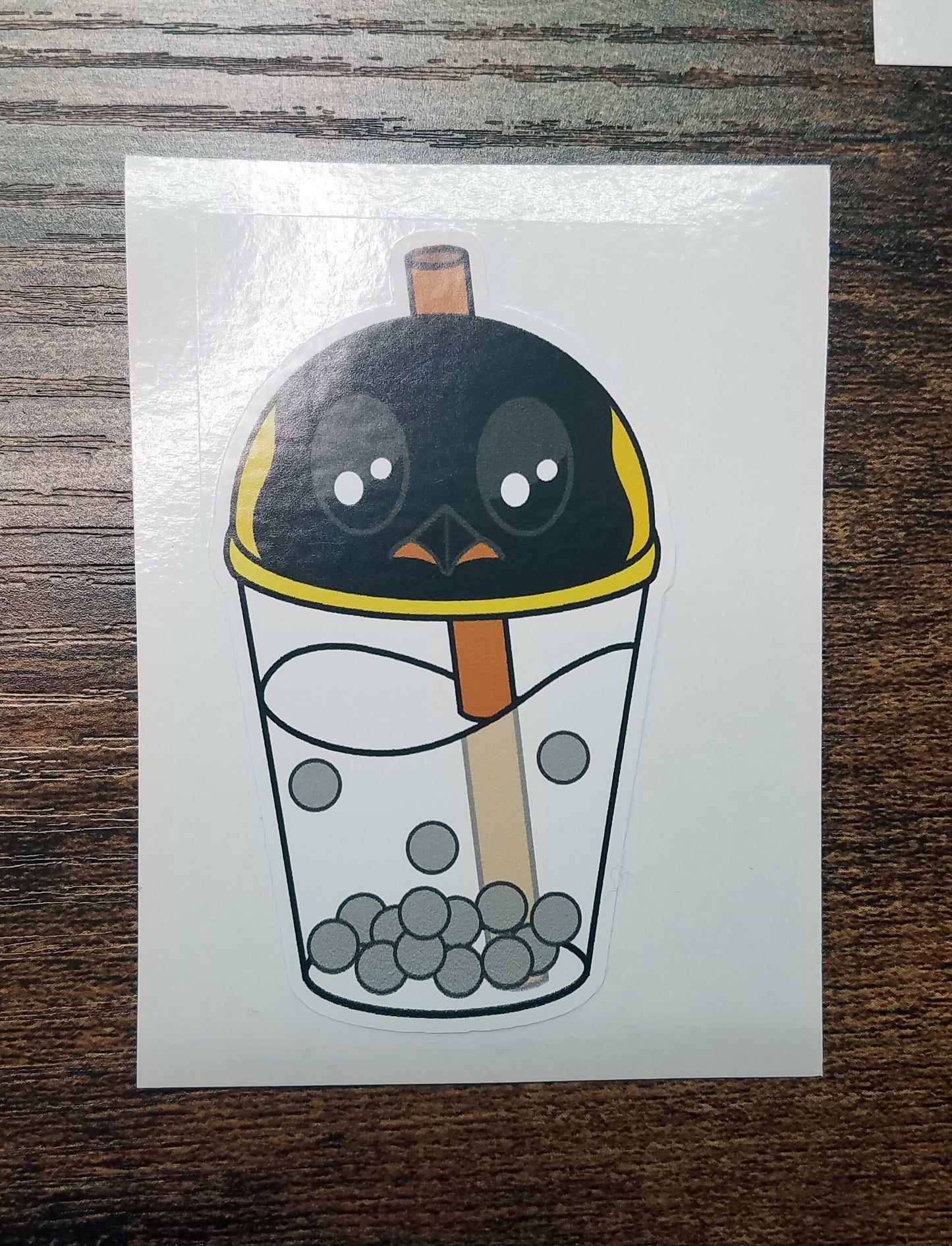 Kawaii Boba Animal Vinyl Sticker Decal