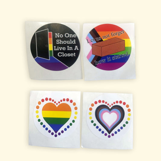 2" Pride Vinyl Sticker
