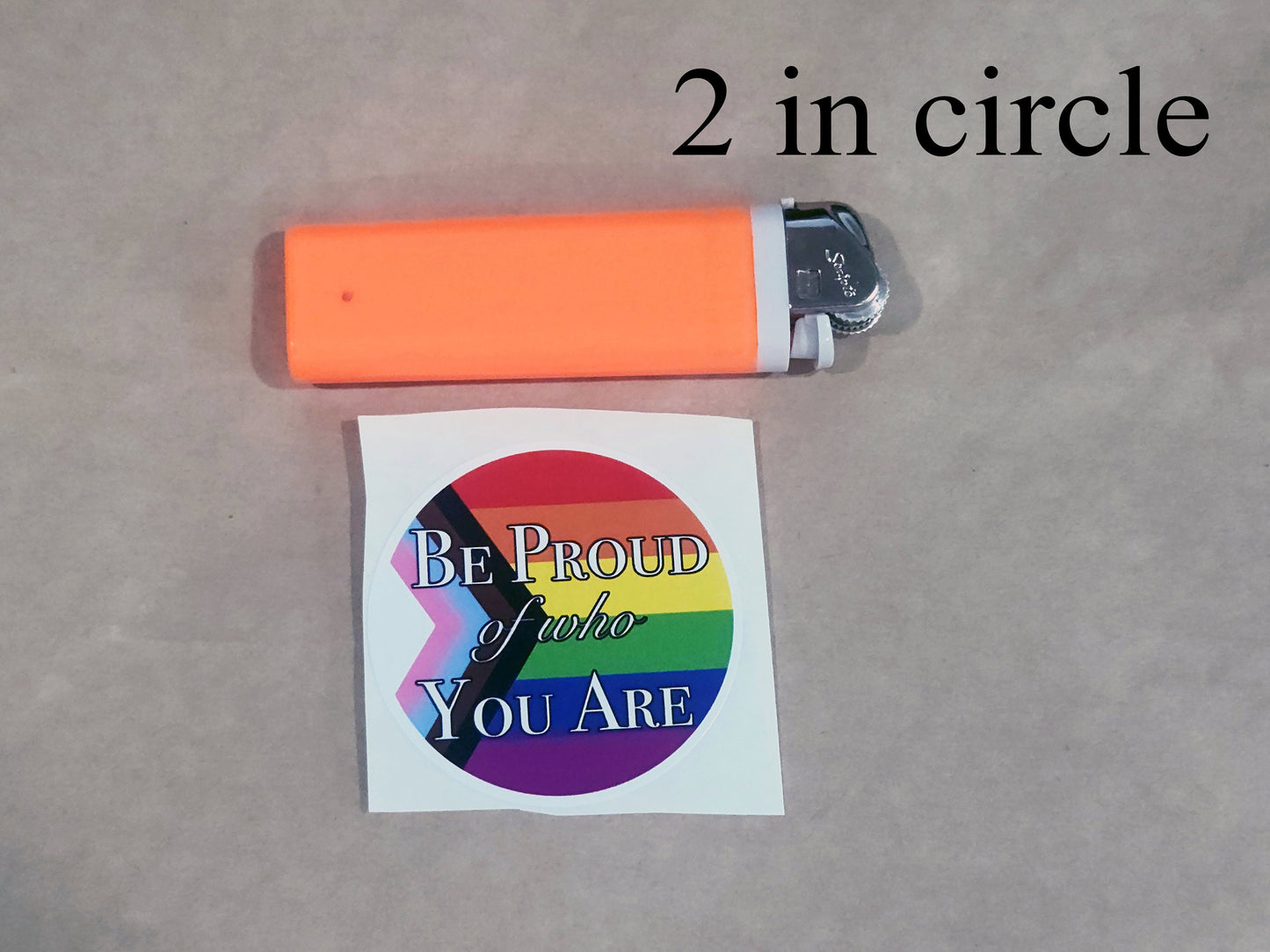 Pride Saying Vinyl Sticker