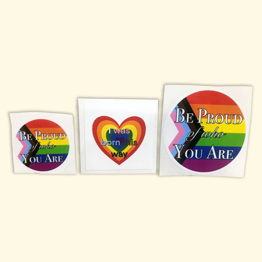 Pride Saying Vinyl Sticker