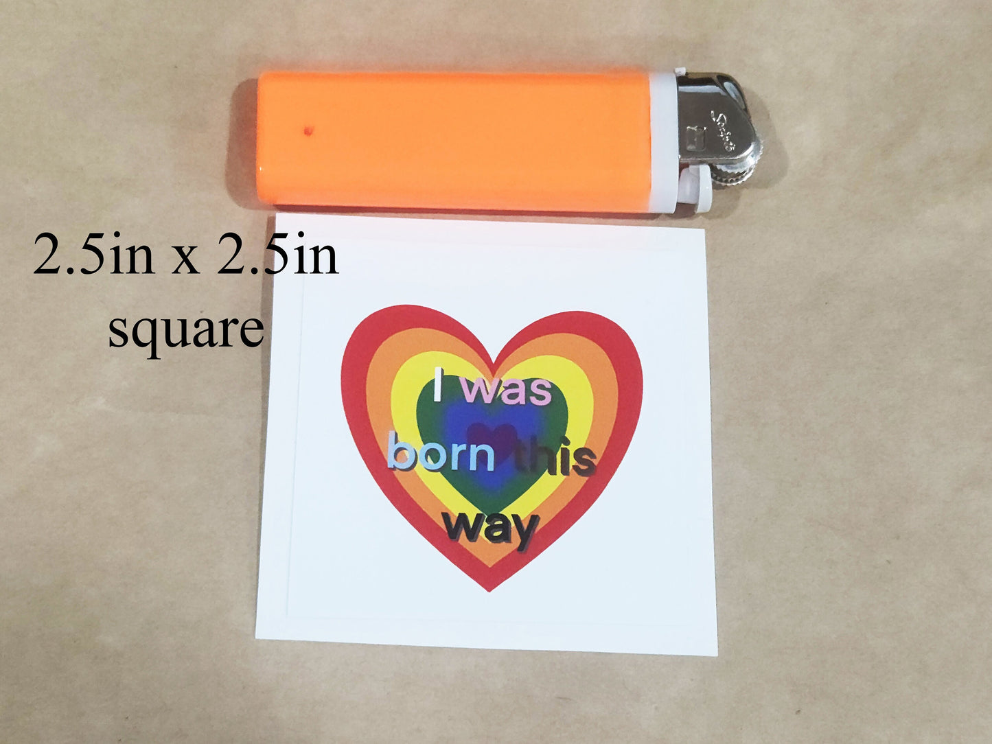 Pride Saying Vinyl Sticker