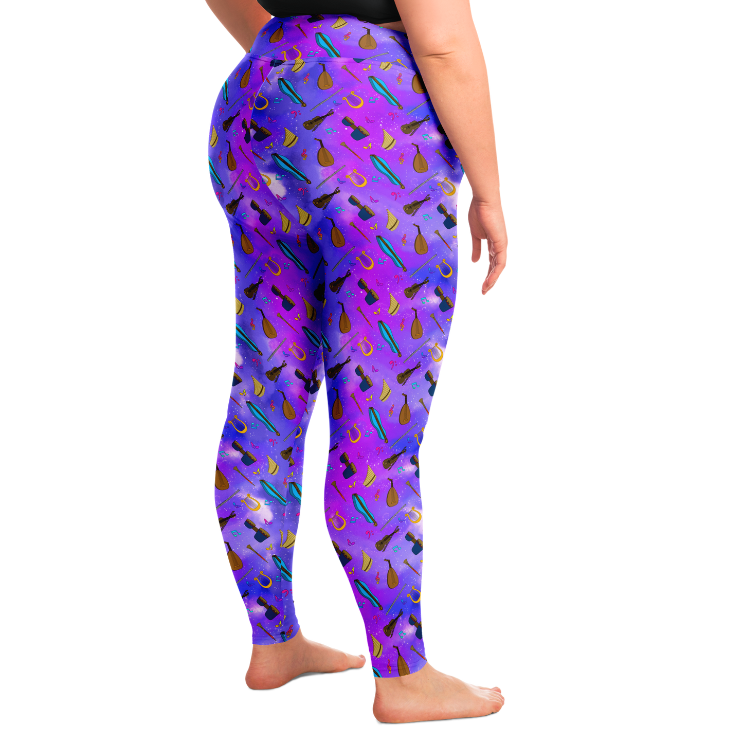 Purple Bard Leggings