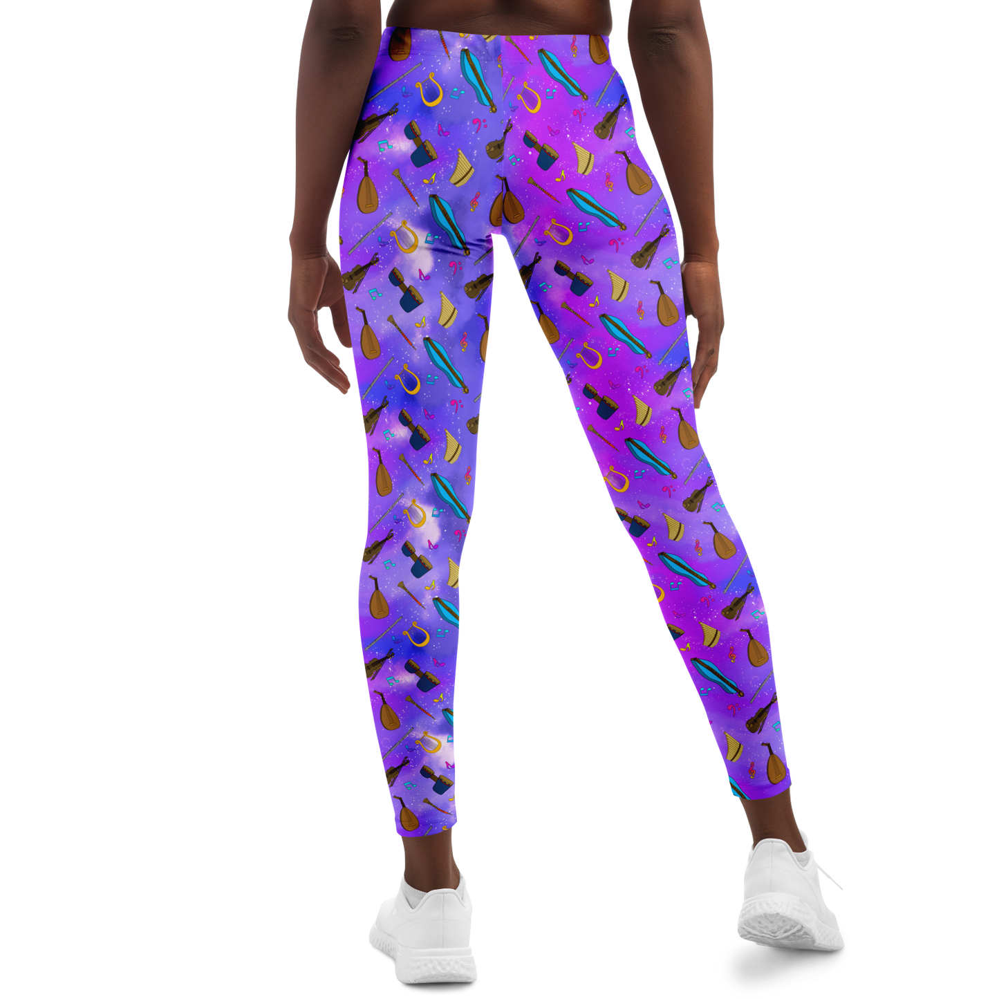 Purple Bard Leggings