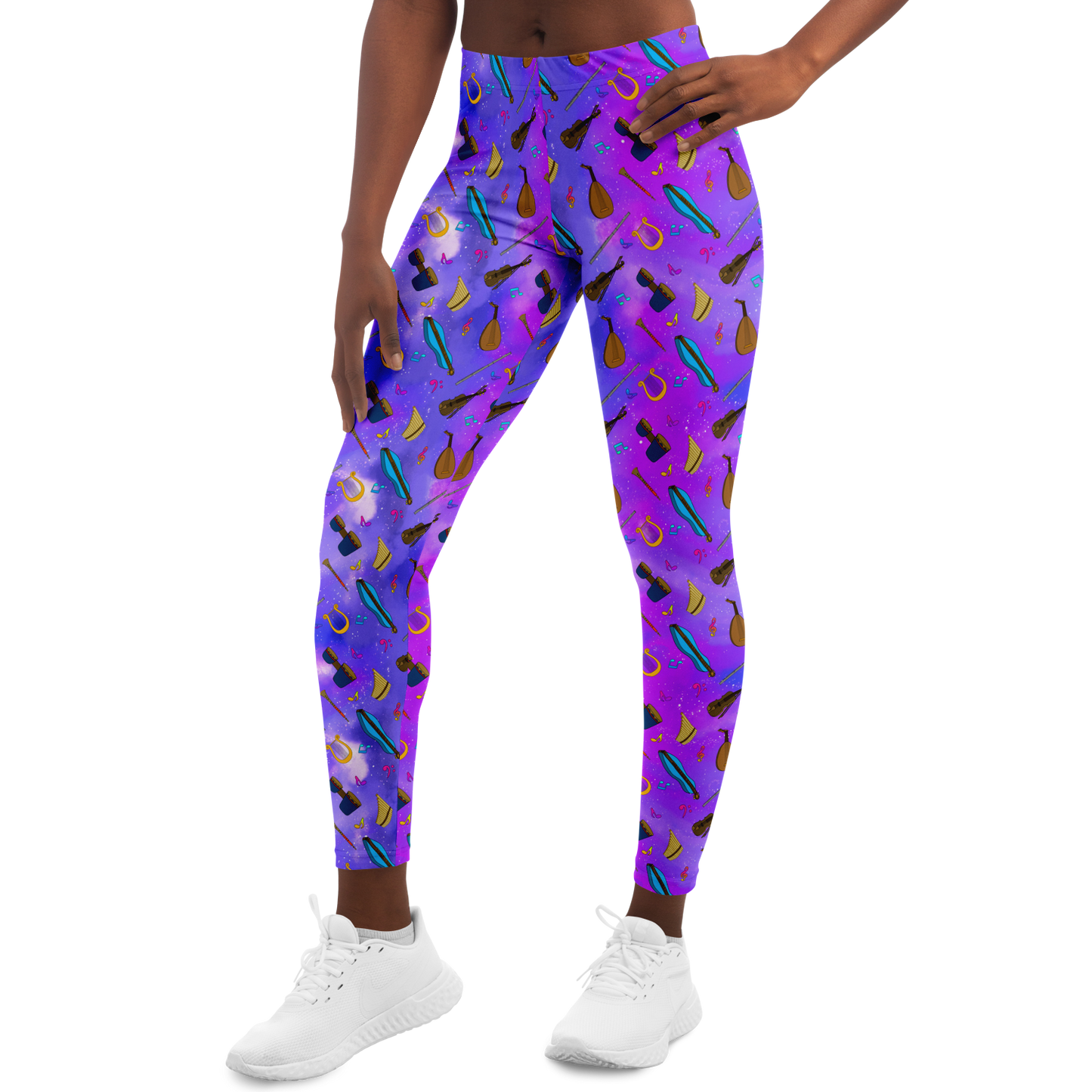 Purple Bard Leggings