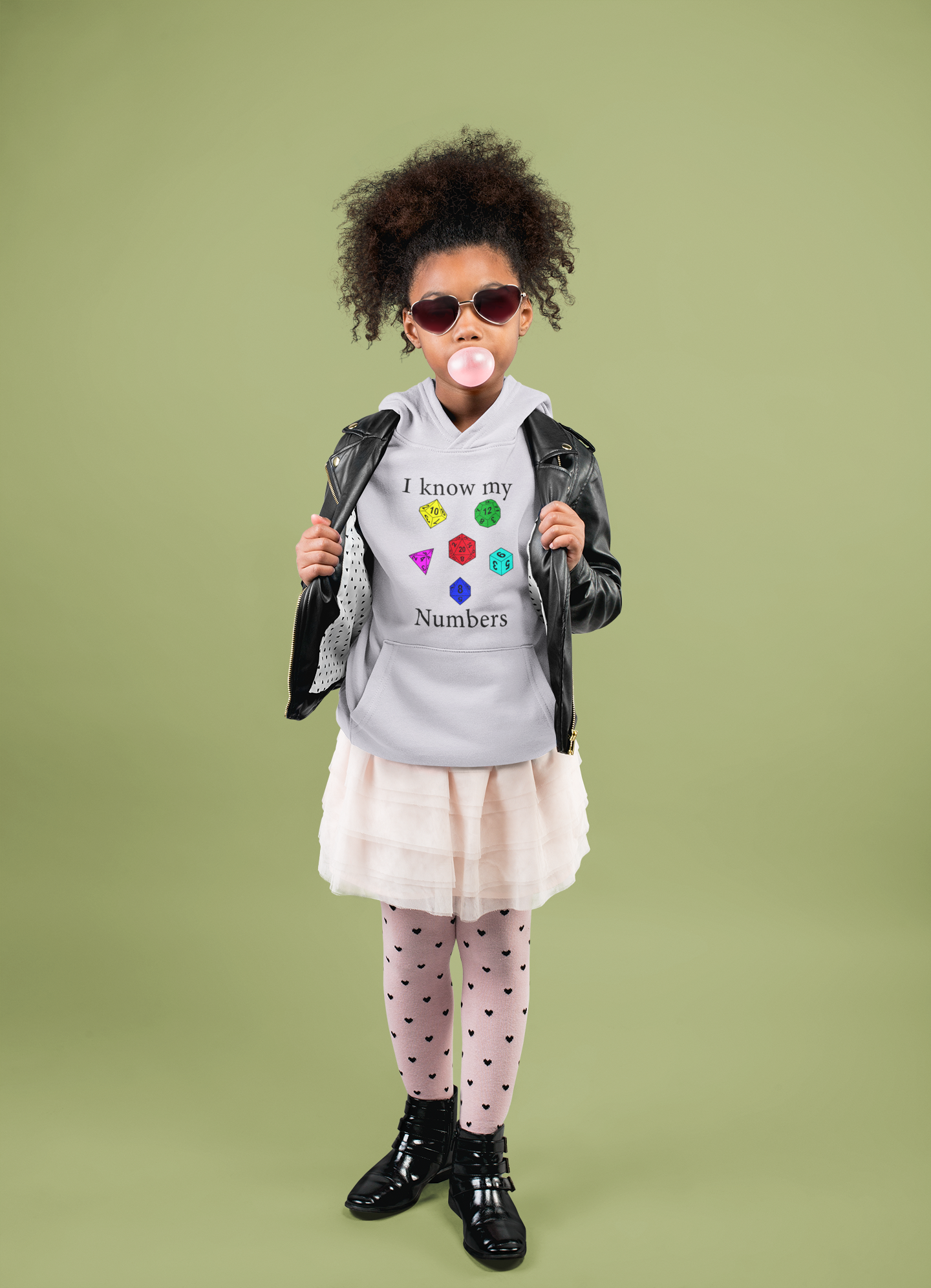 Know Numbers Kids Hoodie