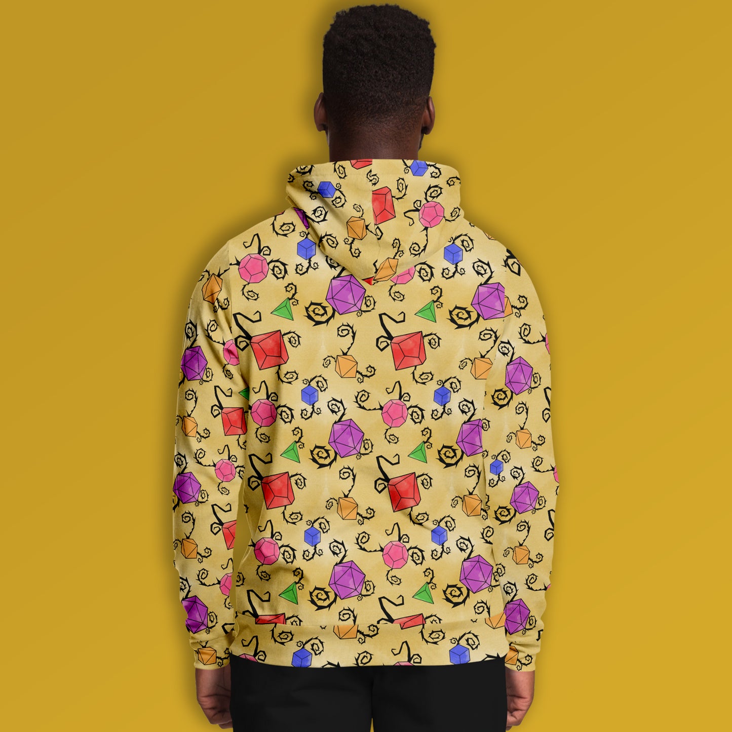 Whimsical Dice Hoodie