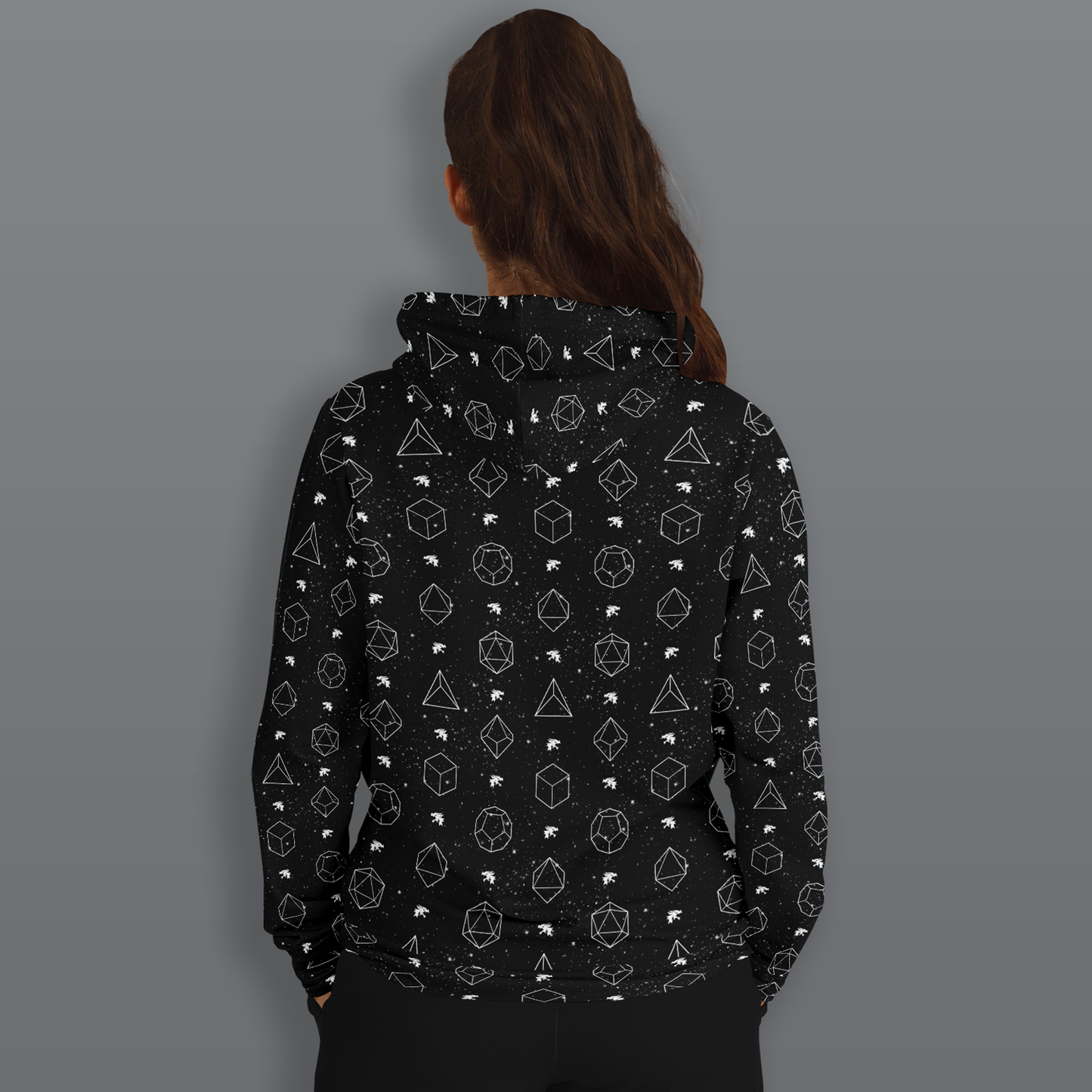 Starry Night of Dice Hoodie