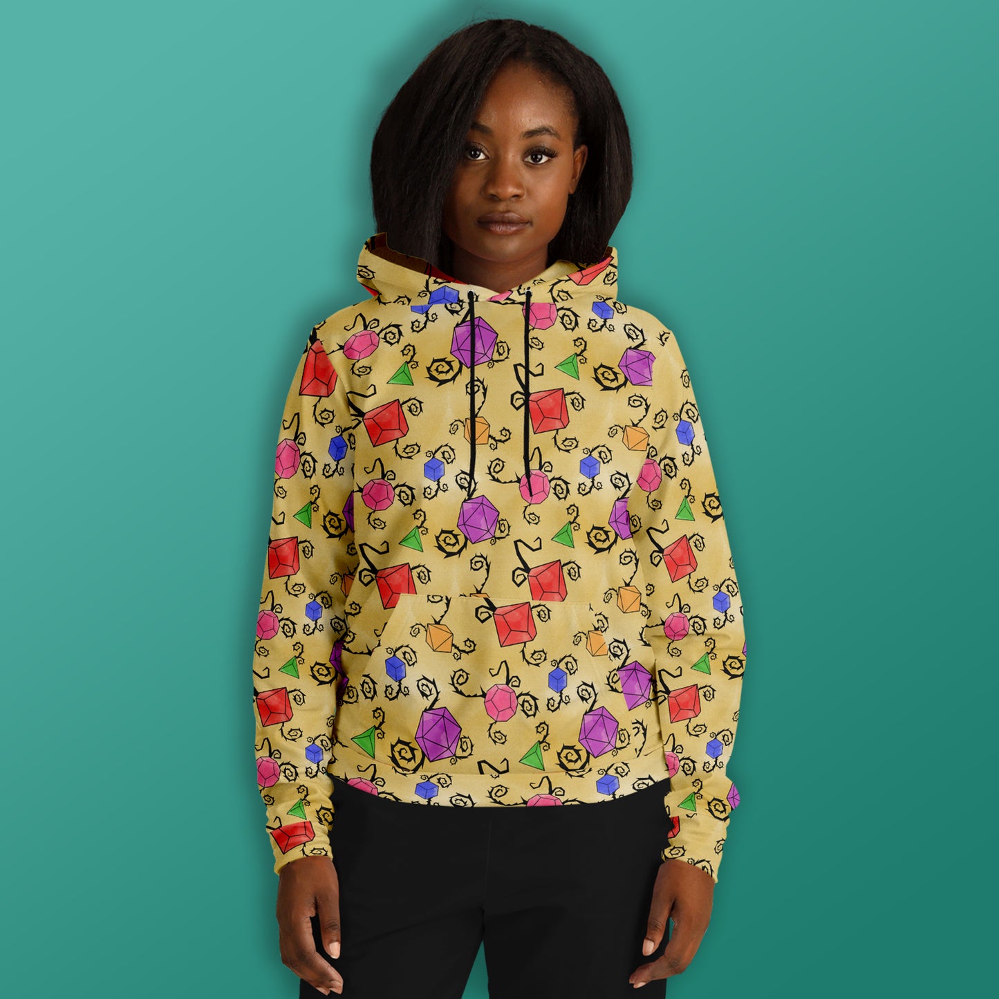 Whimsical Dice Hoodie