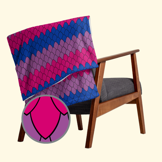 Bisexual Dragon Blanket