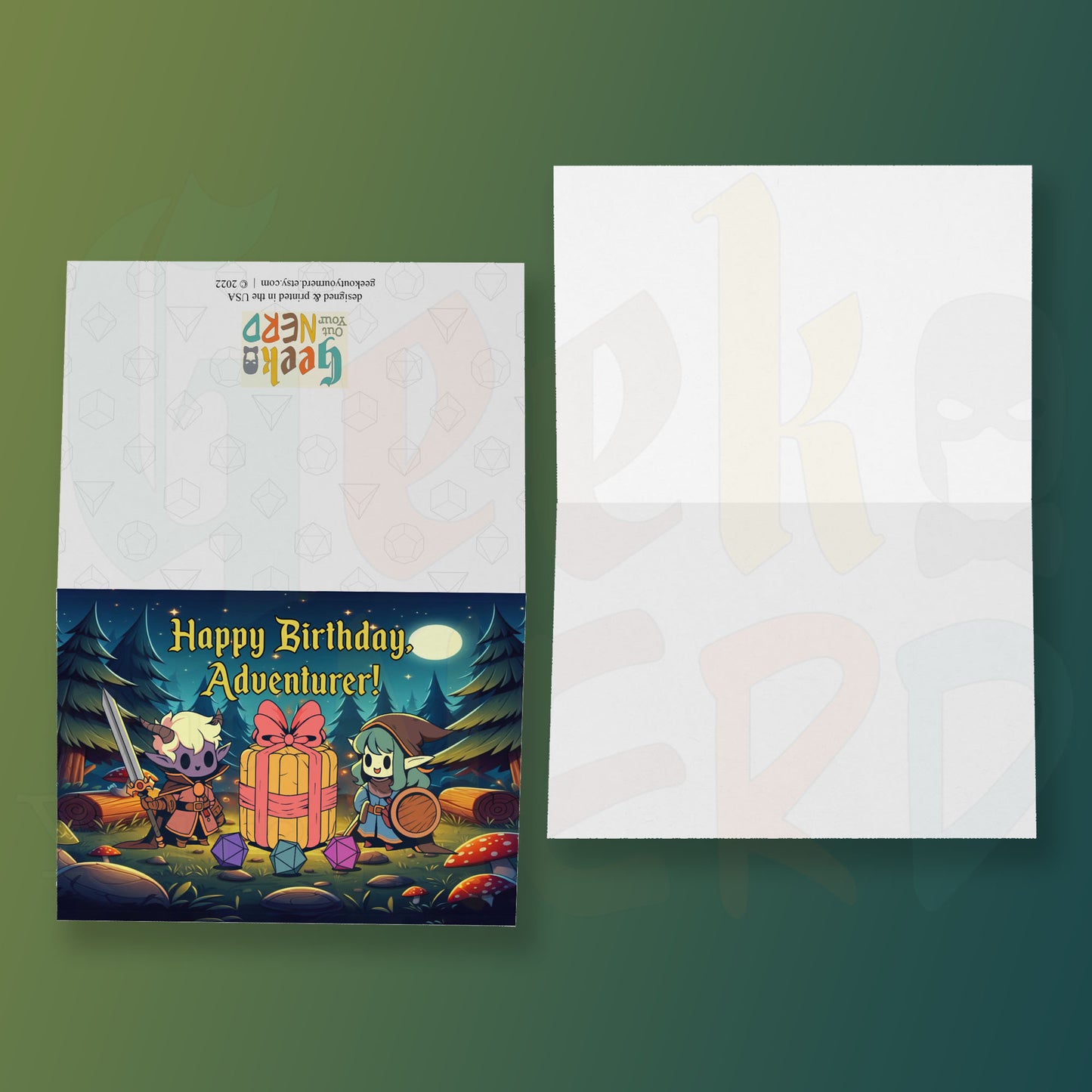 Happy Birthday Adventurer Birthday Card
