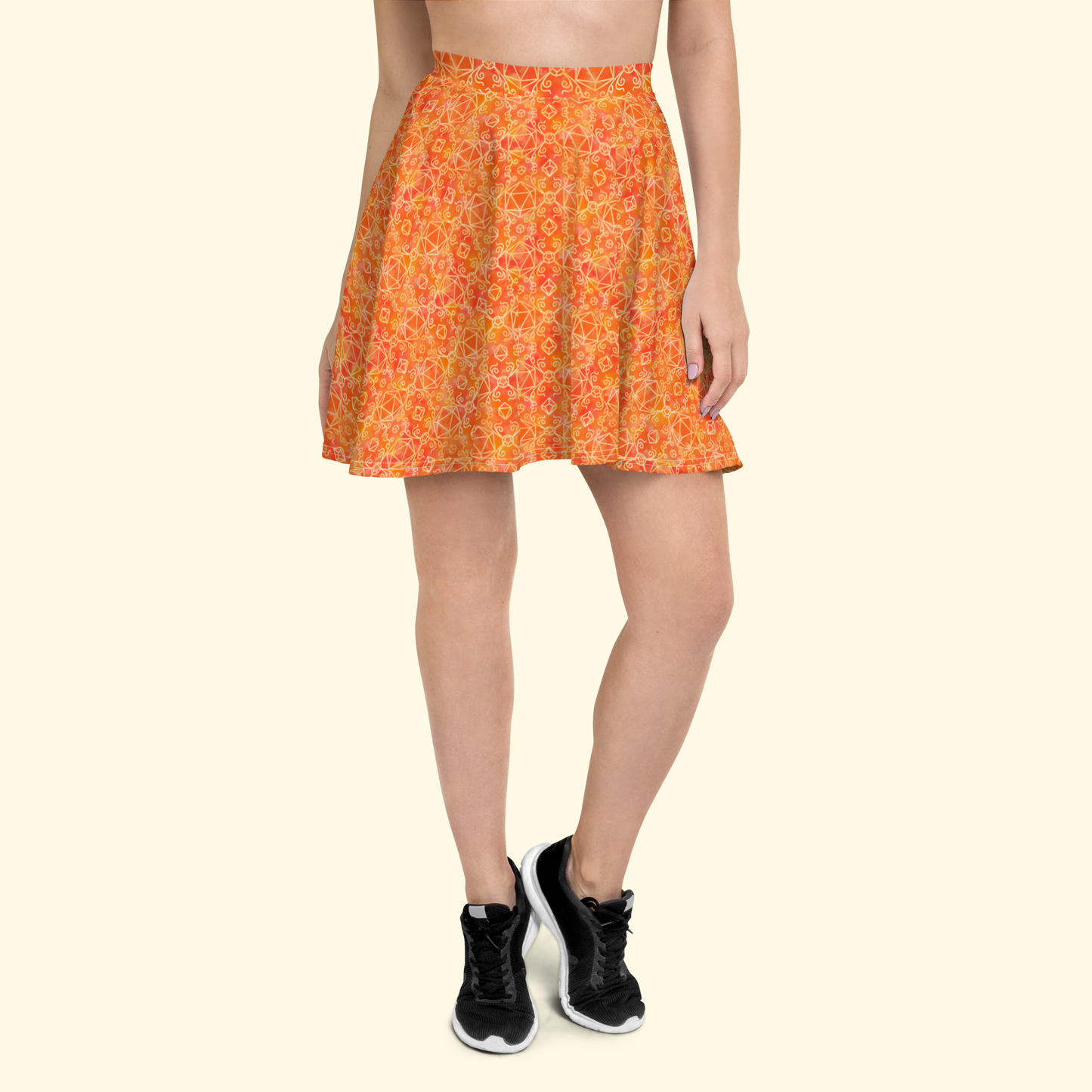 Sunburst Batiks Dice Skater Skirt