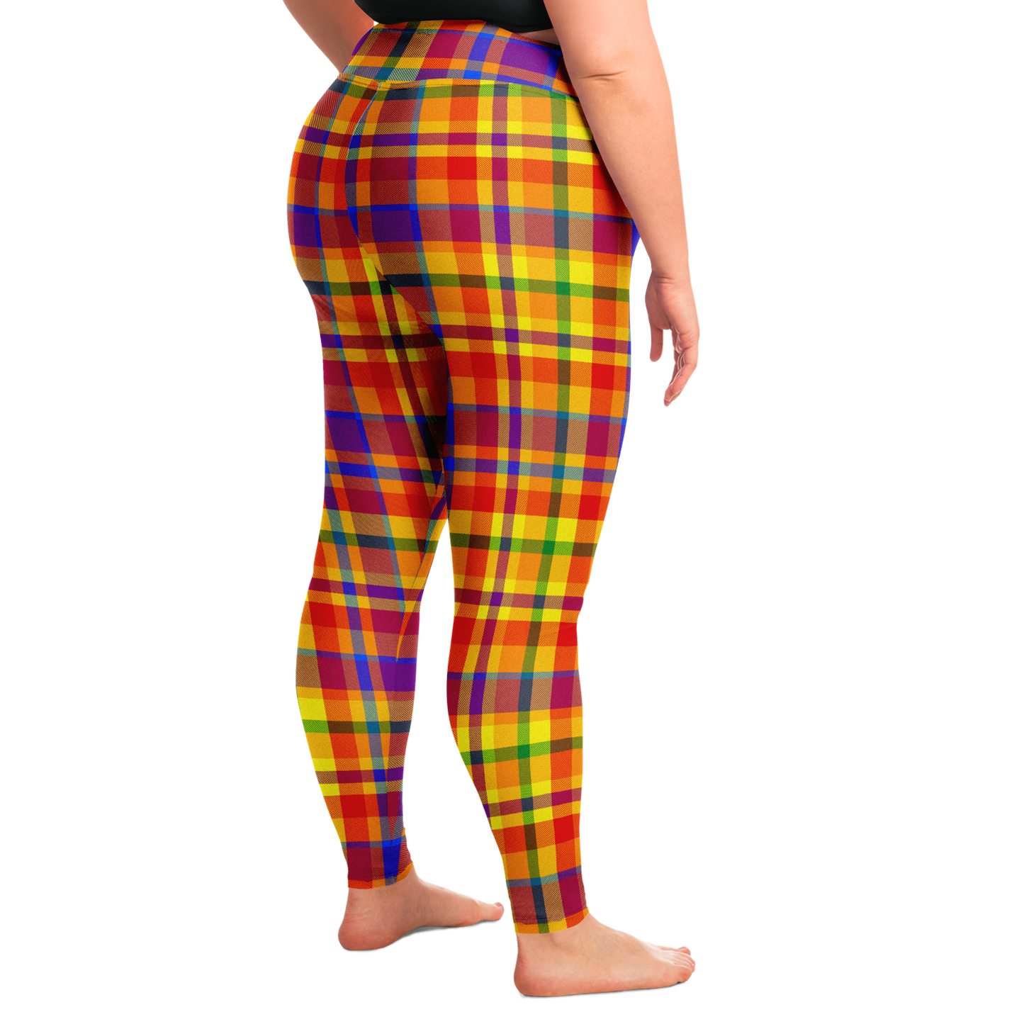 Pride Plaid Leggings