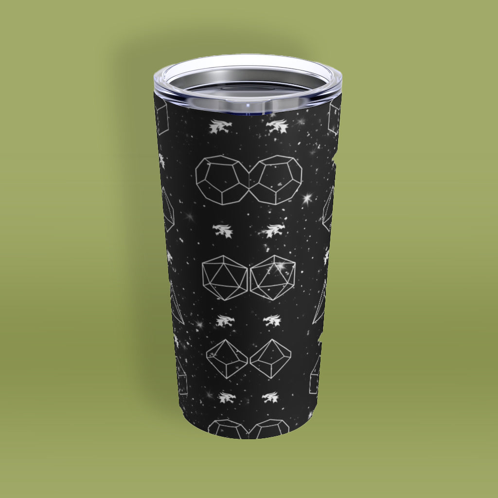 Starry Night of Dice Tumbler 20oz