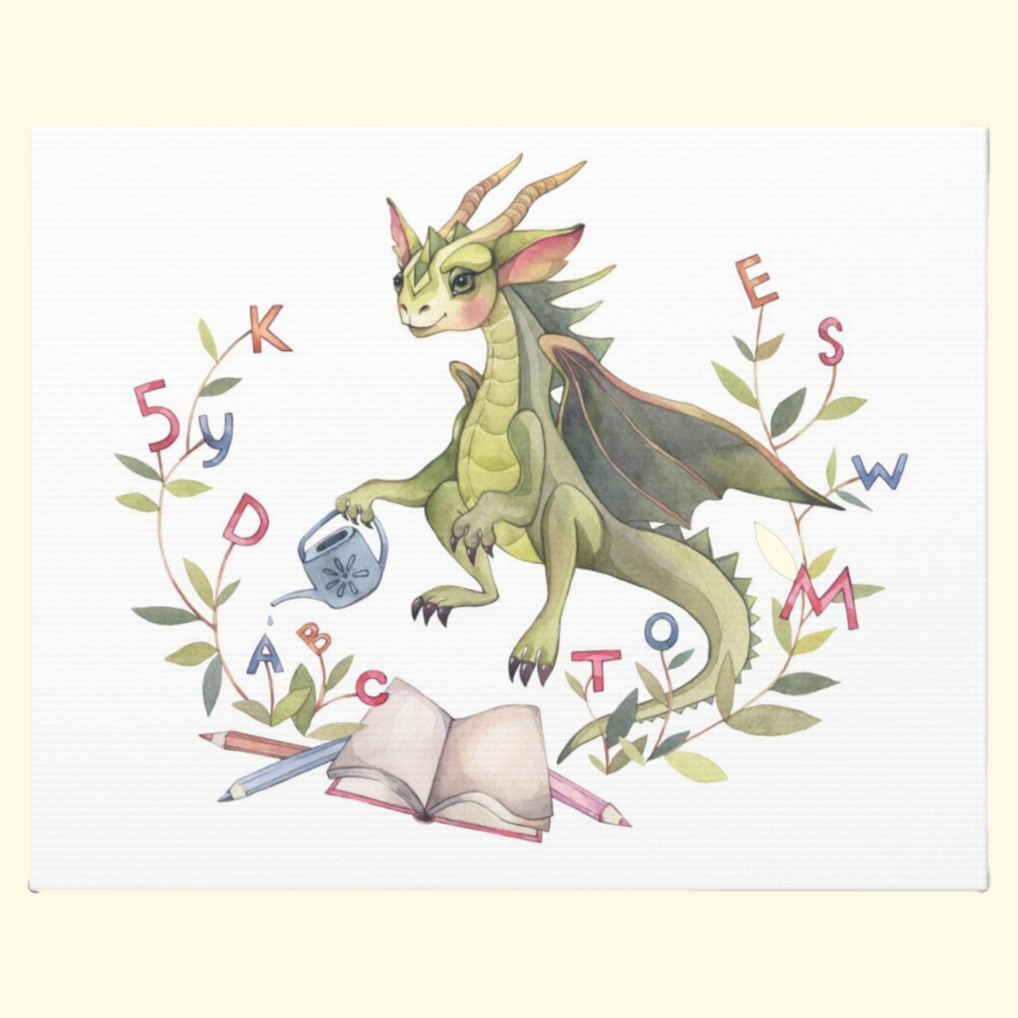 Smart Dragon Canvas