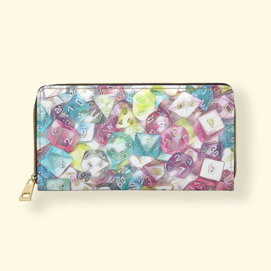 Pastel D&D Dice Wallet