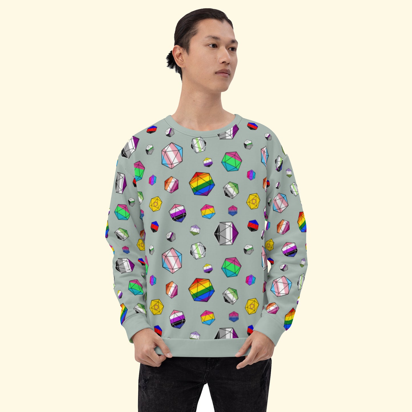 Pride Dice Unisex Sweatshirt