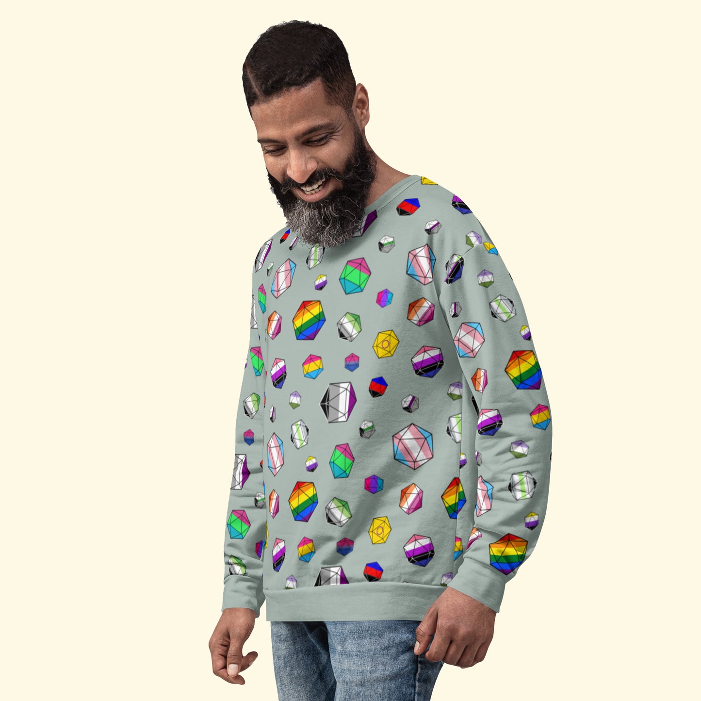 Pride Dice Unisex Sweatshirt