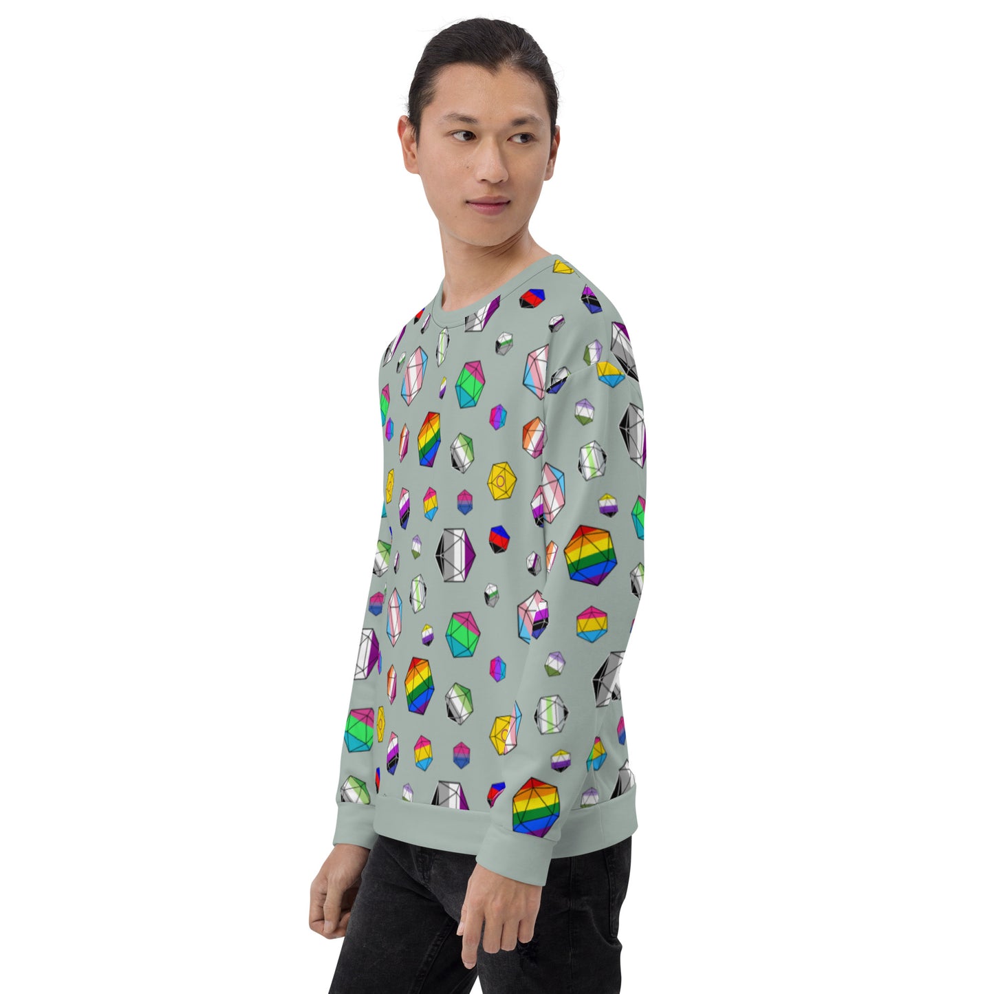 Pride Dice Unisex Sweatshirt