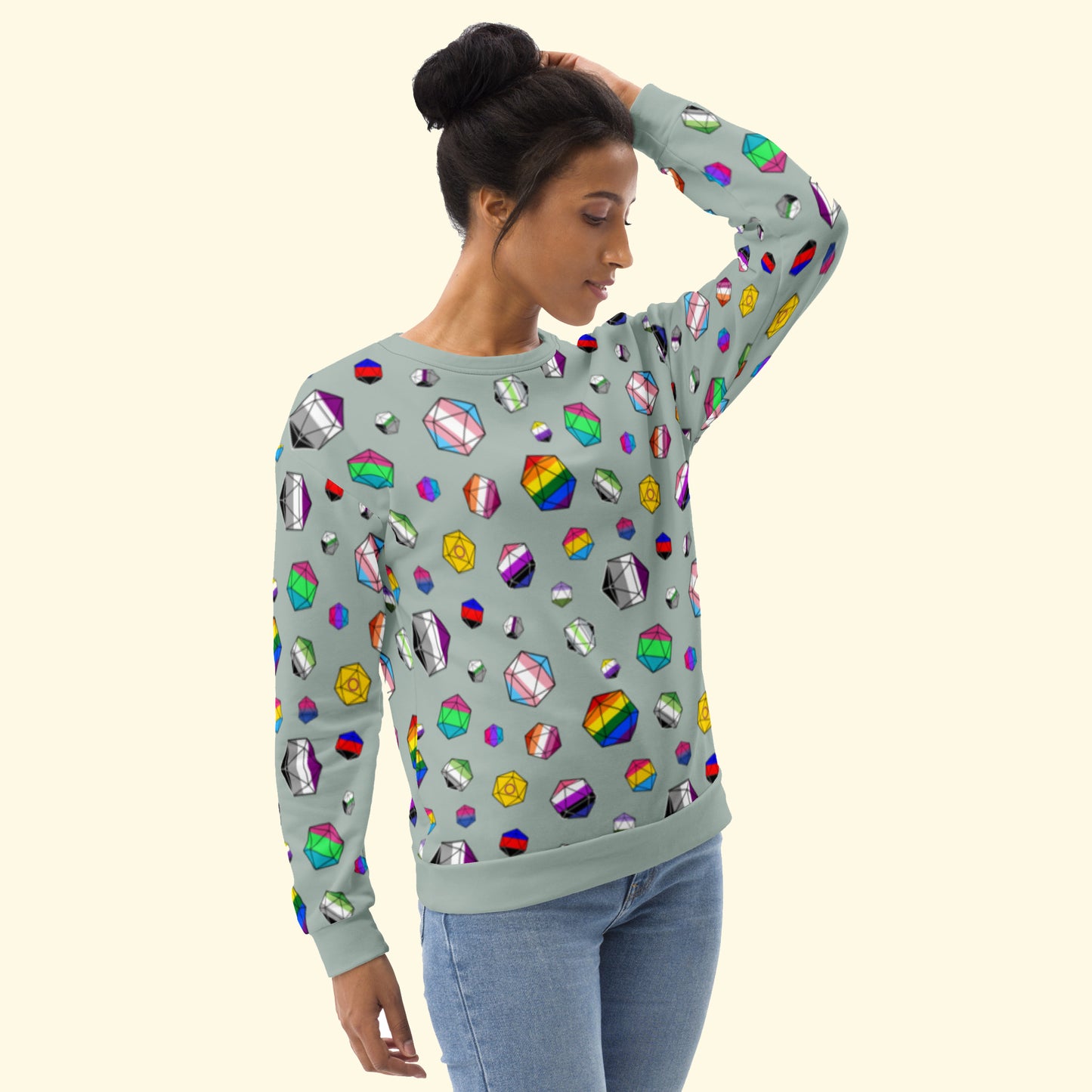 Pride Dice Unisex Sweatshirt