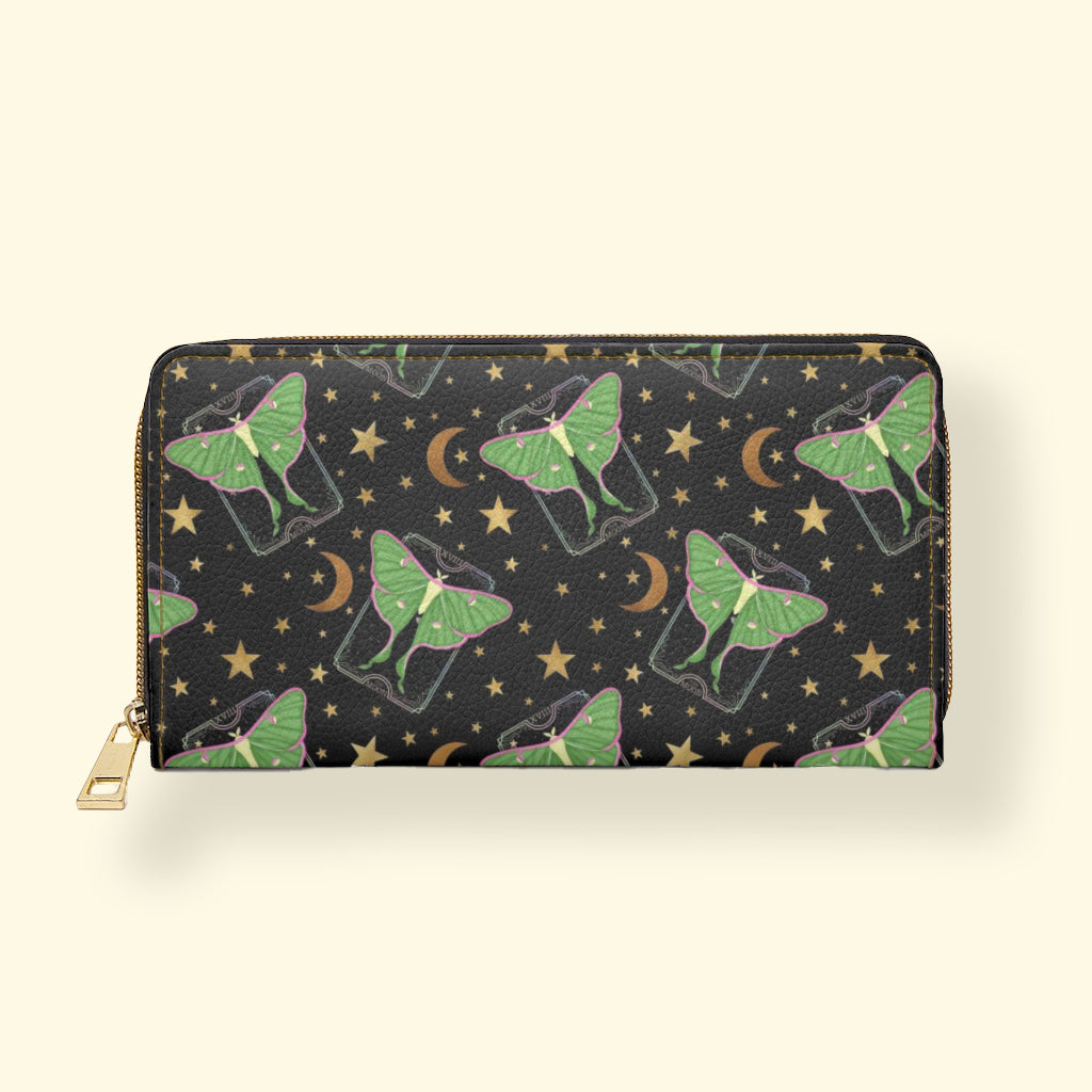 Vintage Luna Moth Wallet